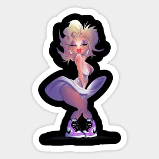 Marilyn Sticker